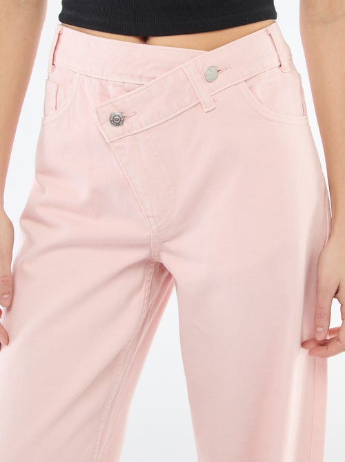 Asymmetrical Twill Pants - Kiabi