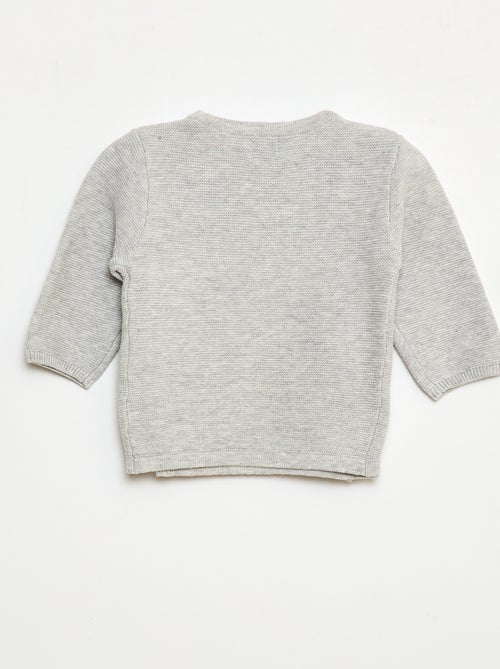 Asymmetrische Strickjacke - Kiabi