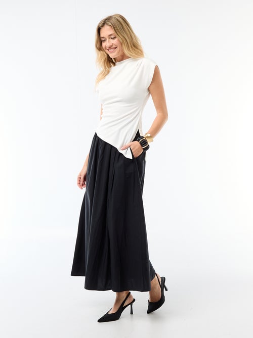 Asymmetrisches ärmelloses Top - Kiabi