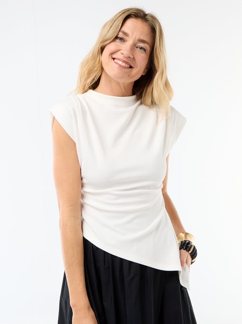 Asymmetrisches ärmelloses Top - Kiabi