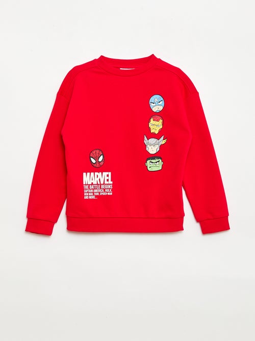 "Avengers" "Marvel" Printed Sweatshirt - Kiabi