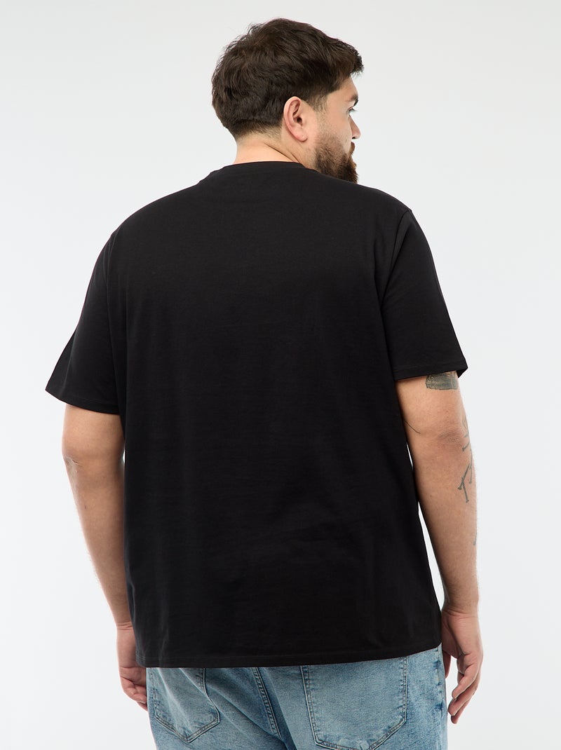 Avengers' Print T-shirt Black - Kiabi