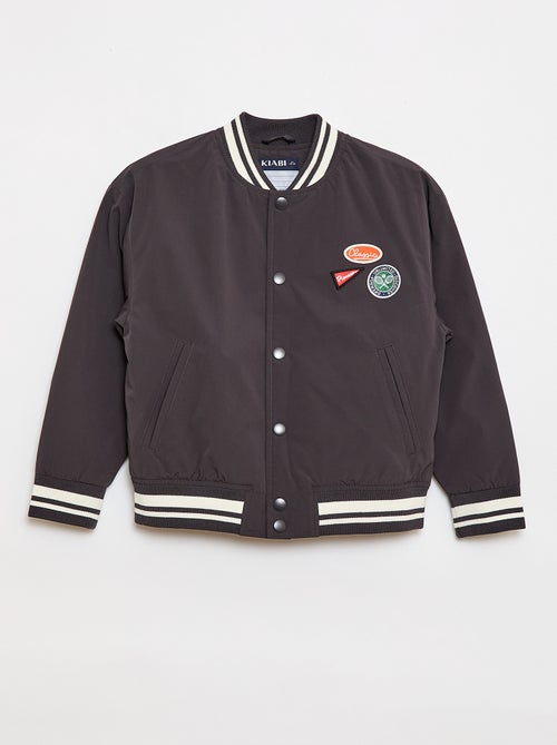 Aviator Jacket with Snap Fastenings - Kiabi