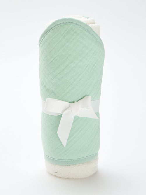 Baby-Badeponcho aus Baumwolle 62 x 104 cm - Kiabi