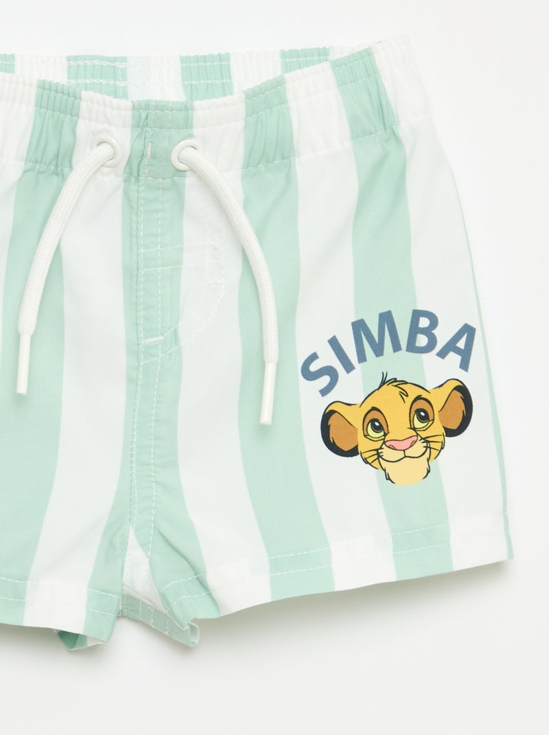 Baby 'The Lion King' 'Disney' Swim Shorts Green - Kiabi