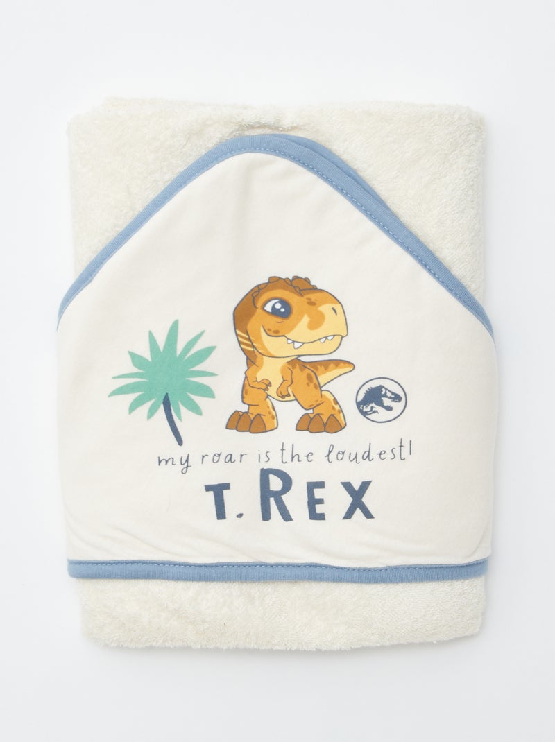 Badeponcho 'Jurassic World' Weiß - Kiabi