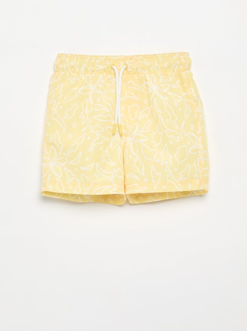 Badeshorts mit Allover-Meeresprint - Kiabi