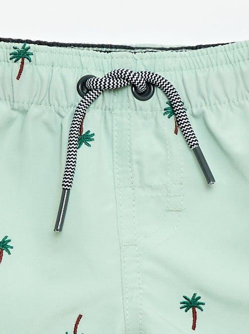 Badeshorts mit Hummerstickereien - Kiabi