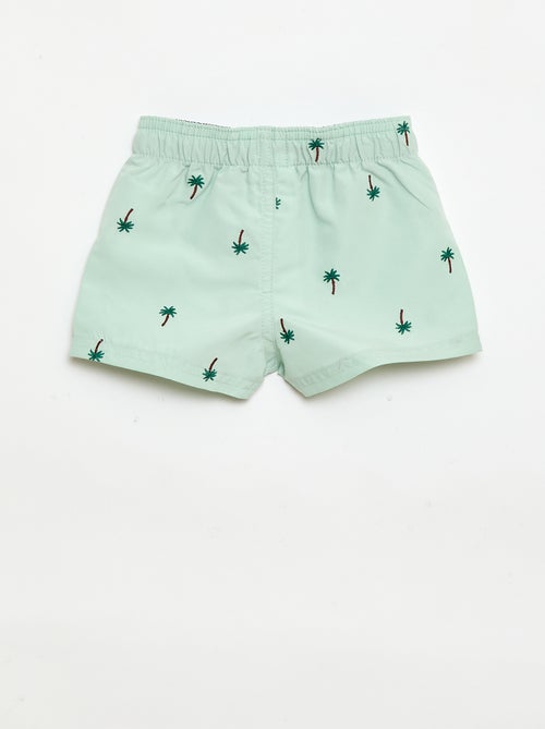Badeshorts mit Hummerstickereien - Kiabi