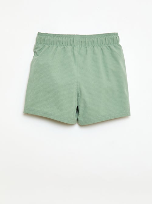 Badeshorts mit Waffelstruktur - Kiabi