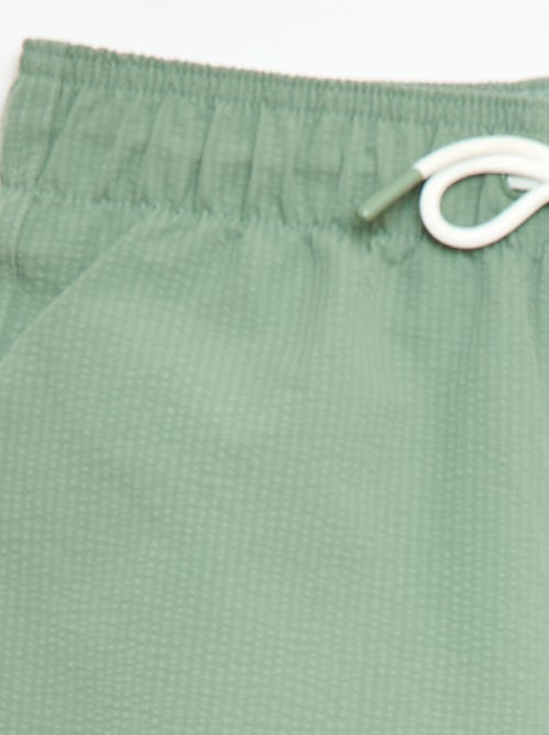 Badeshorts mit Waffelstruktur - Kiabi
