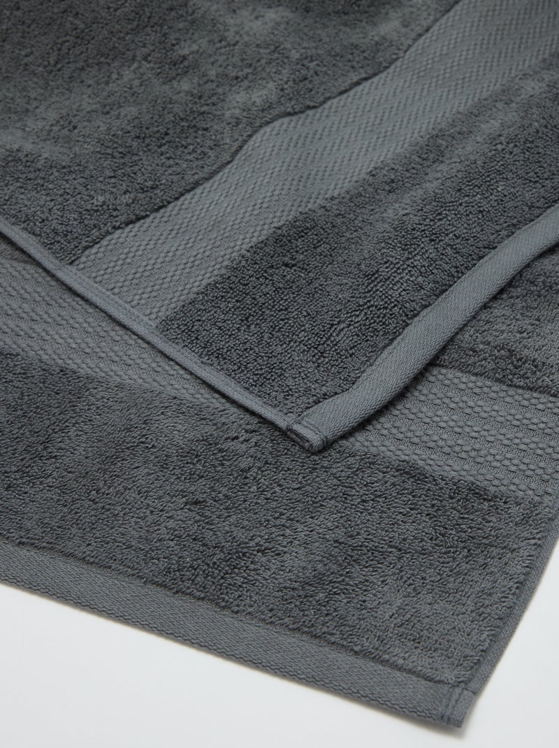 Badetuch 70 x 130 cm - Kiabi Home Gris - Kiabi