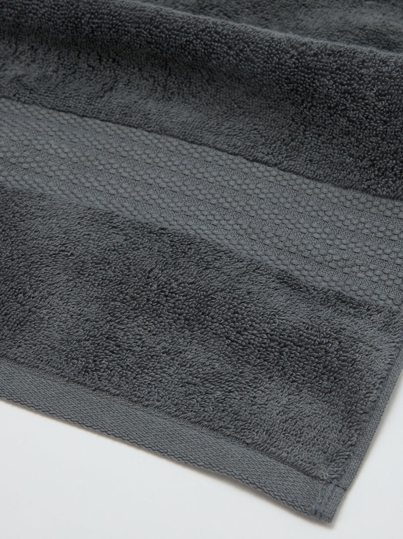 Badetuch 70 x 130 cm - Kiabi Home Gris - Kiabi