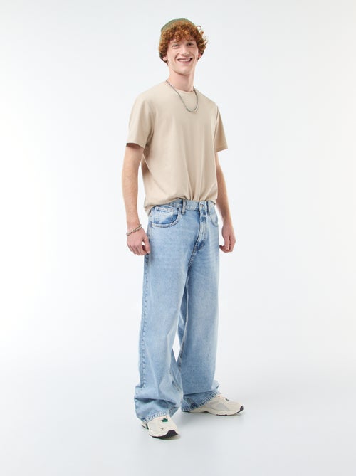 Baggy Denim Fit in Cotton - Kiabi