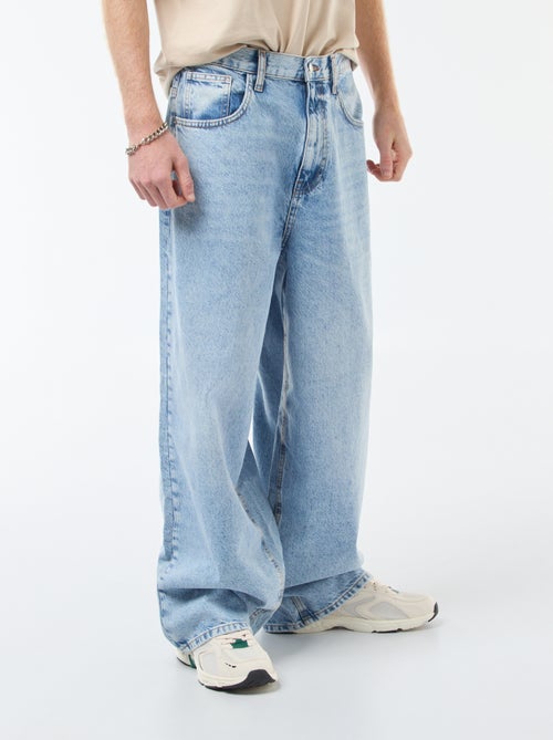 Baggy Denim Fit in Cotton - Kiabi