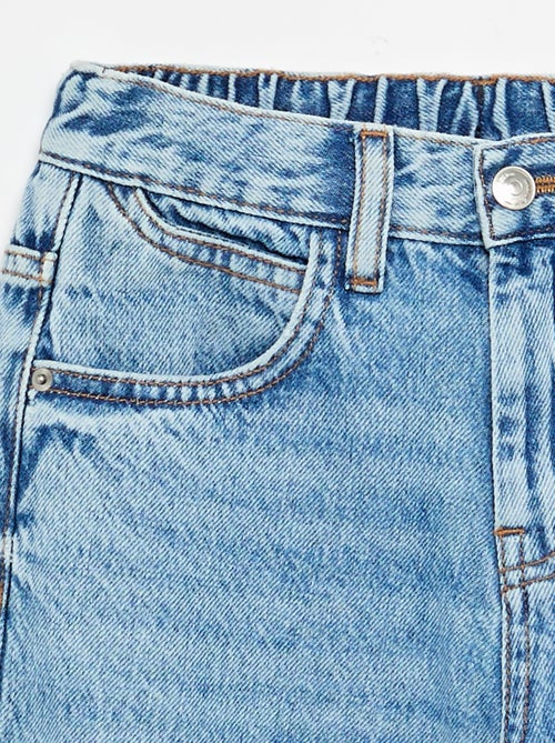 Baggy-Denim mit 5 Taschen - Kiabi