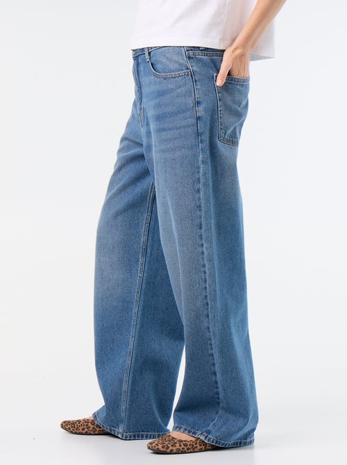 Baggy Denim Pants - Kiabi