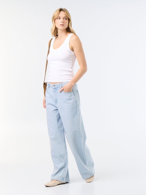 Baggy Denim Pants - Kiabi