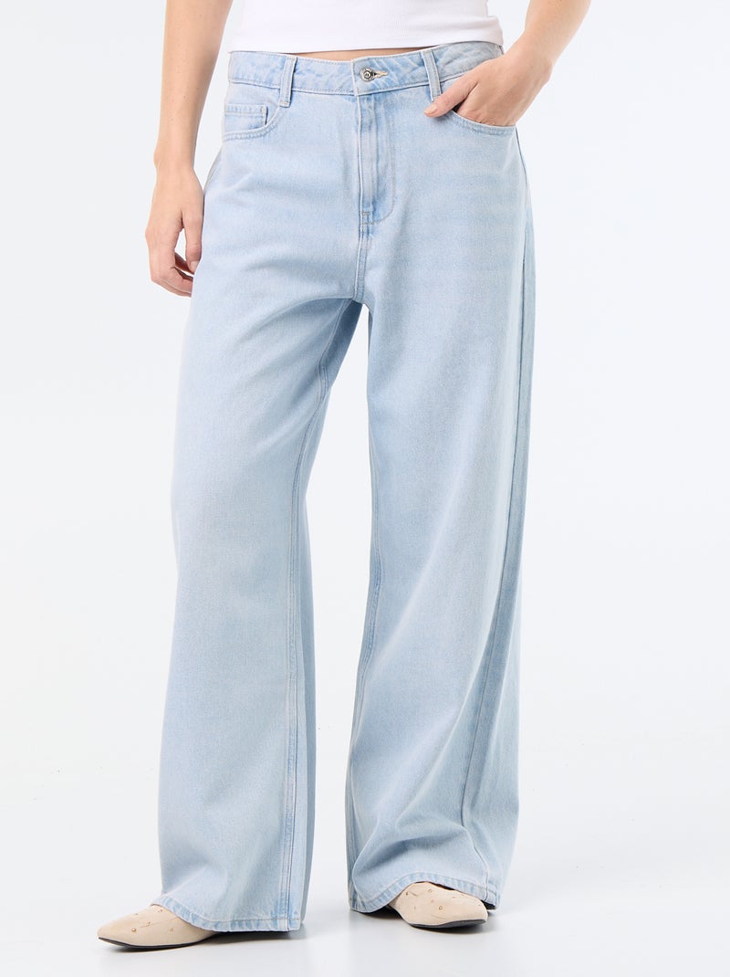 Baggy Denim Pants Blue - Kiabi