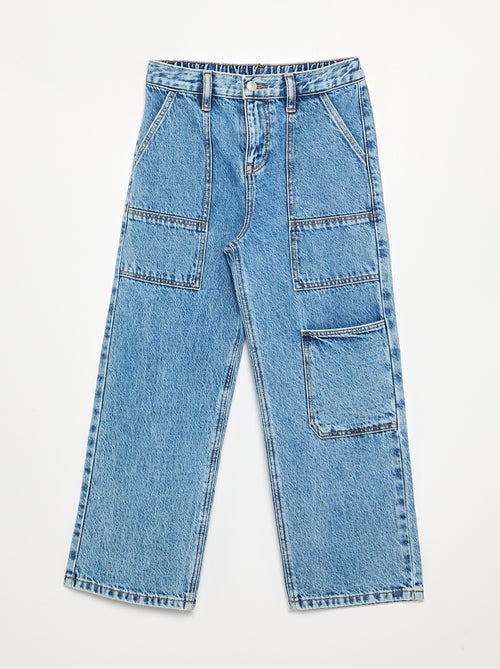 Baggy denim pants - Kiabi