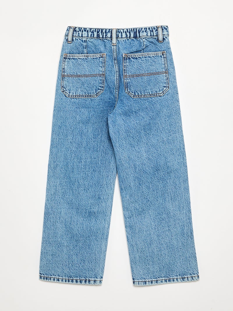 Baggy denim pants Blue - Kiabi