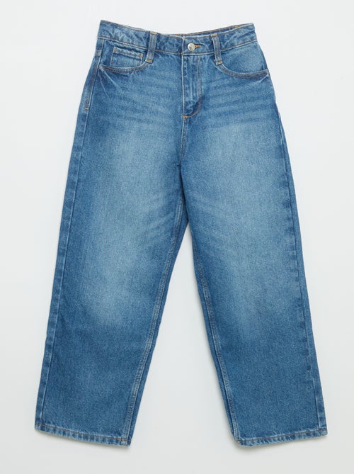 Baggy Fit Denim Trousers - Kiabi