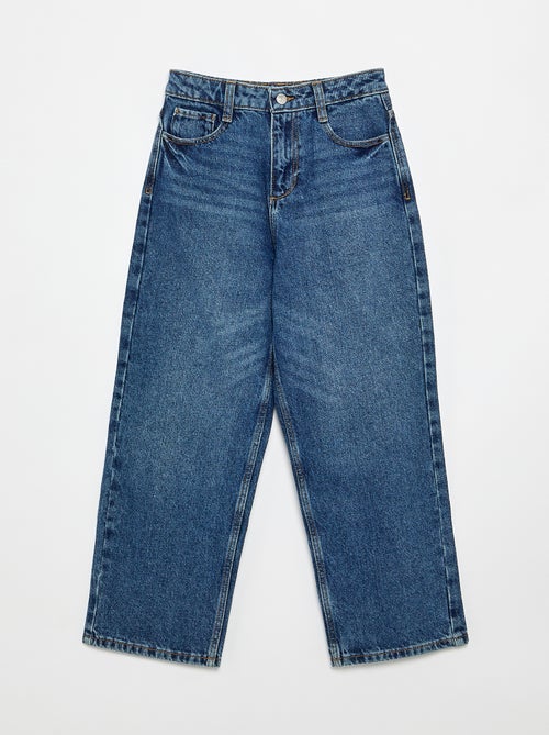 Baggy Fit Denim Trousers - Kiabi
