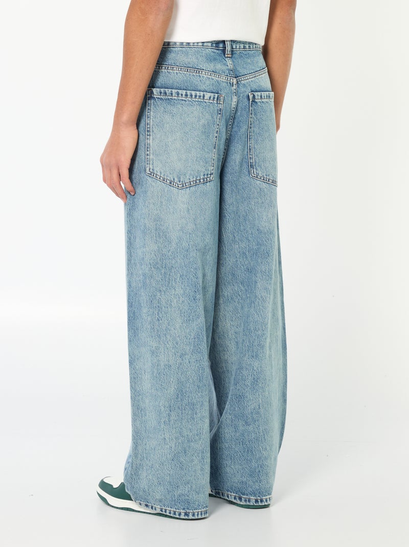 Baggy Jeans Blau - Kiabi
