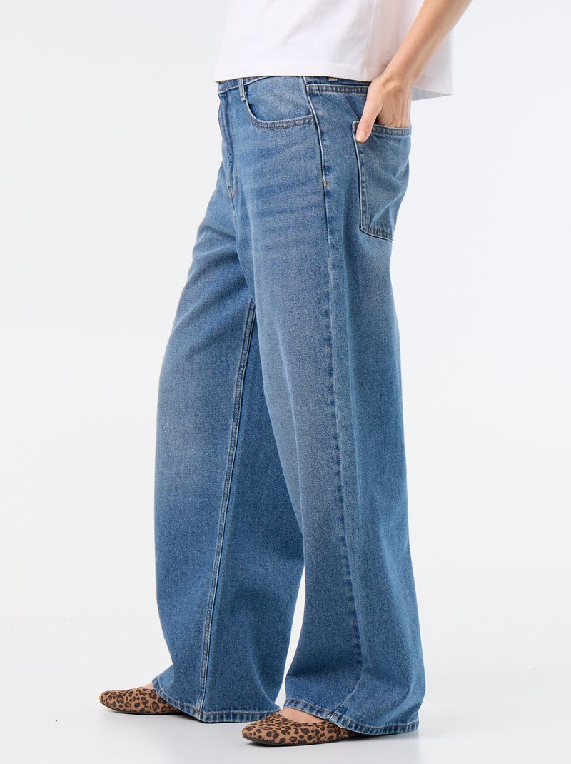 Baggy-Jeans Bleu - Kiabi
