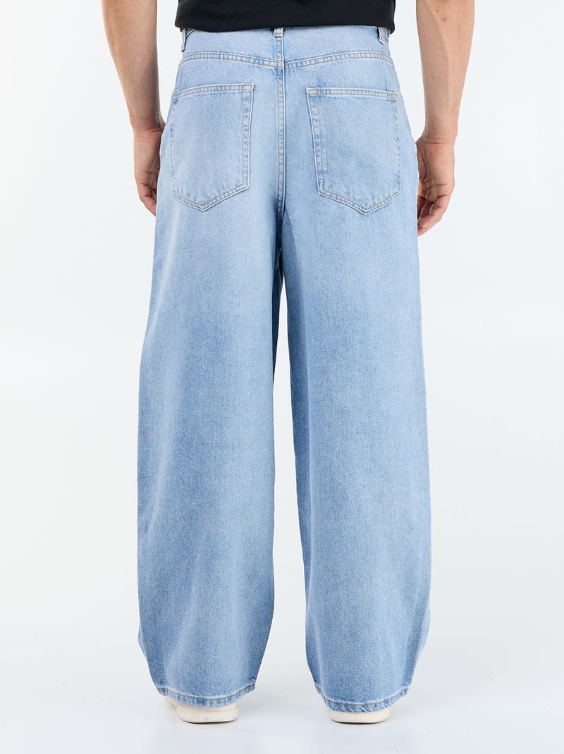 Baggy / Loose Fit Jeans Blue - Kiabi