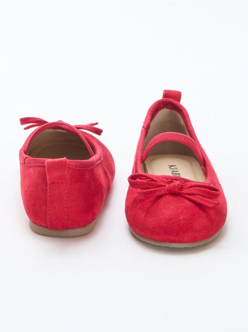 Ballerine in simil suede con cinturino - Kiabi