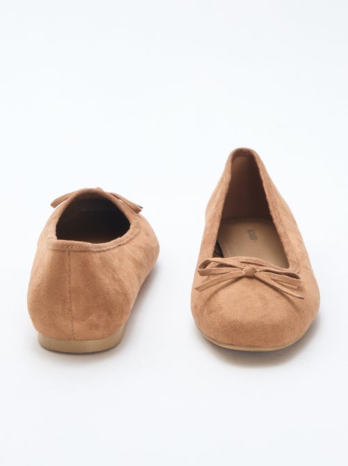Ballerine unite in simil suede - Kiabi Ballerine unite in simil suede - Kiabi