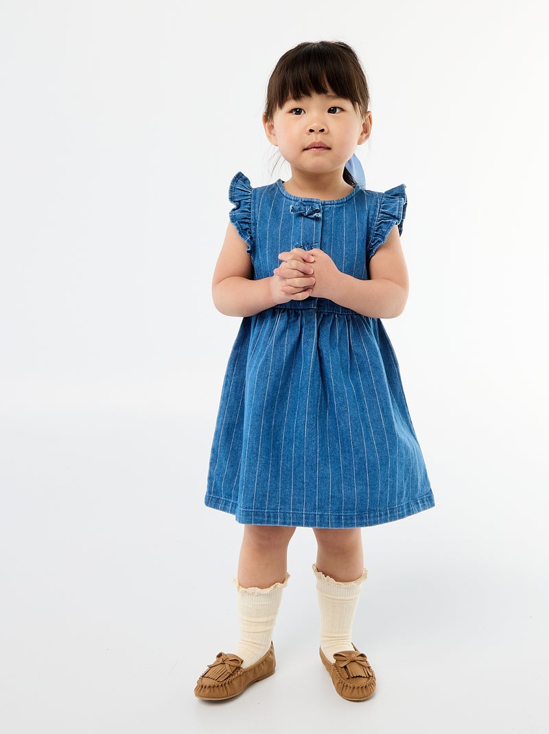 Ballerines à franges Beige - Kiabi