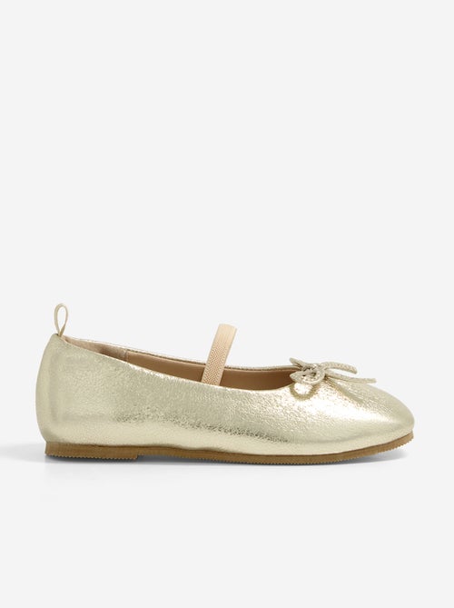 Ballerines avec nœud fantaisie - Kiabi