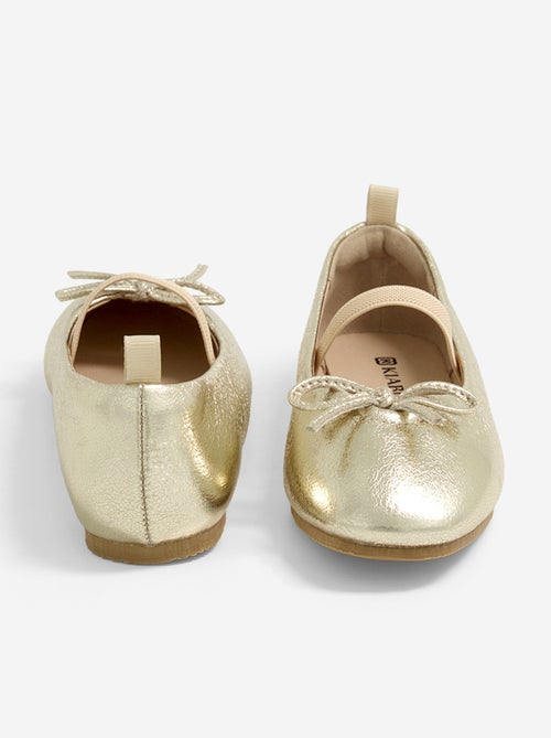 Ballerines avec nœud fantaisie - Kiabi