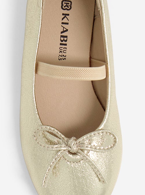 Ballerines avec nœud fantaisie - Kiabi