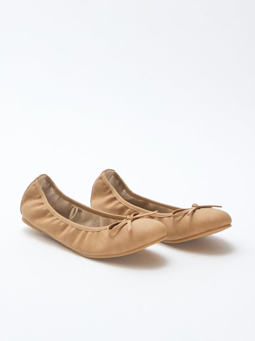 Ballerines plates unie - Kiabi