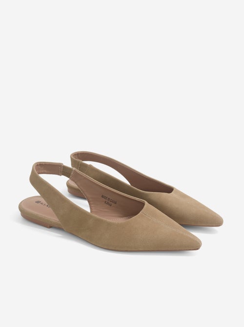 Ballerines slings unies - Kiabi Ballerines slings unies - Kiabi