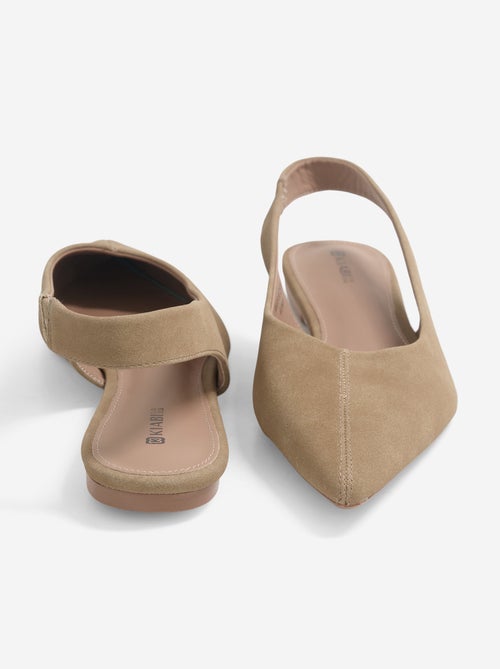 Ballerines slings unies - Kiabi Ballerines slings unies - Kiabi