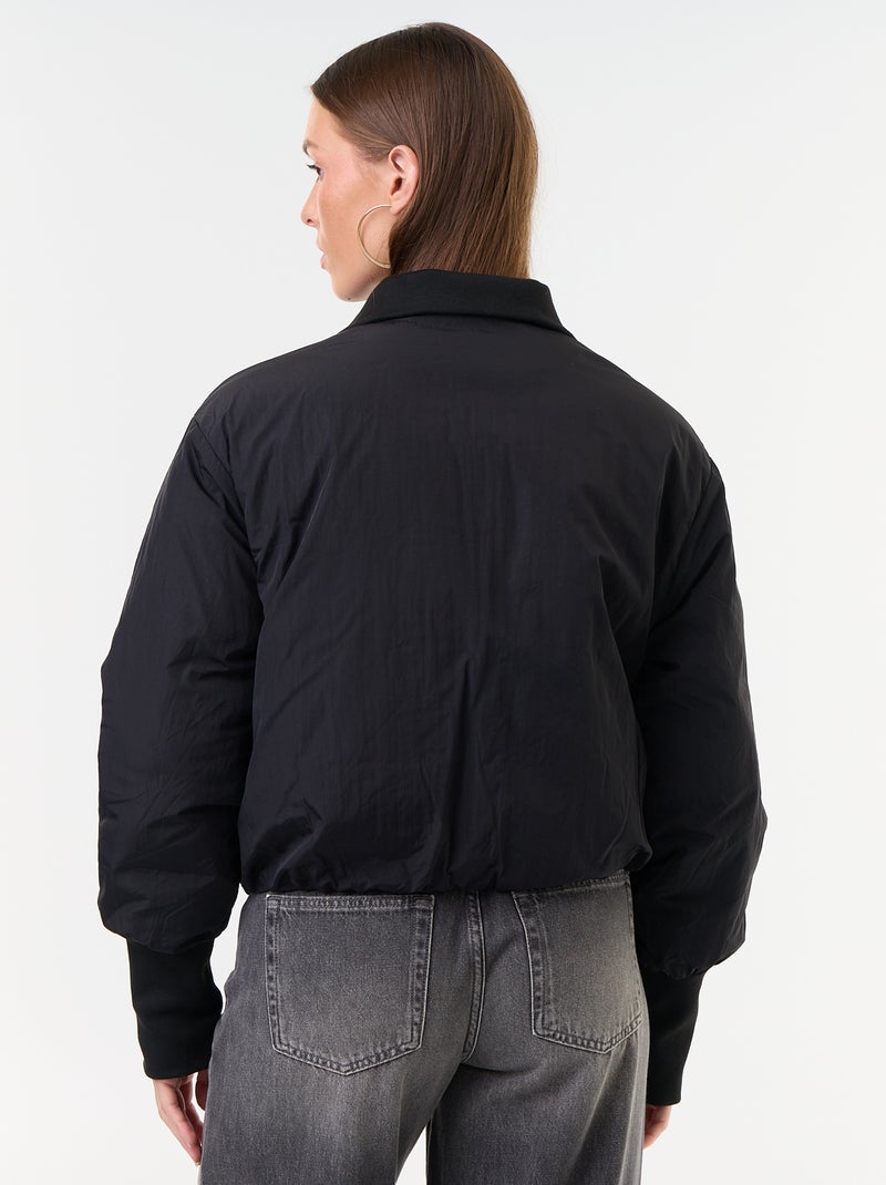 Ballon-Kurzblouson Noir - Kiabi