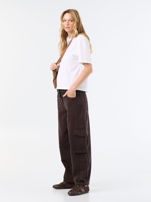 Ballonhose mit Pattentasche - Kiabi