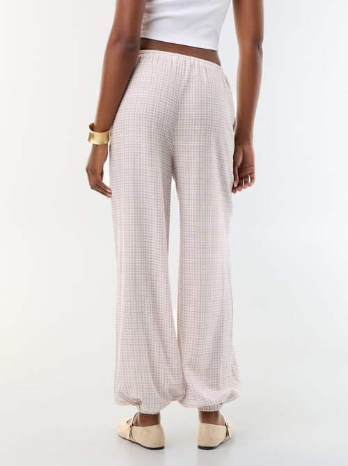 Ballonhose unifarben mit 2 Taschen - Kiabi