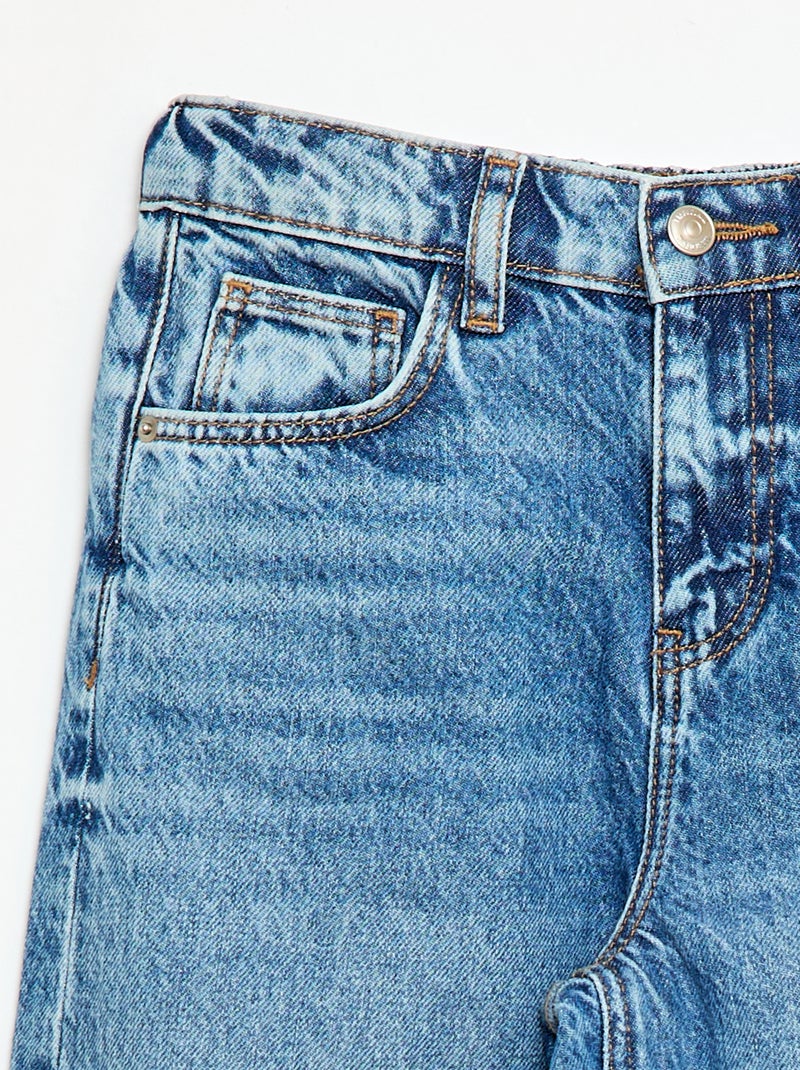 Balloon Fit Jeans Blue - Kiabi