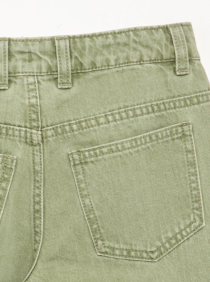 Balloon fit trousers Khaki - Kiabi