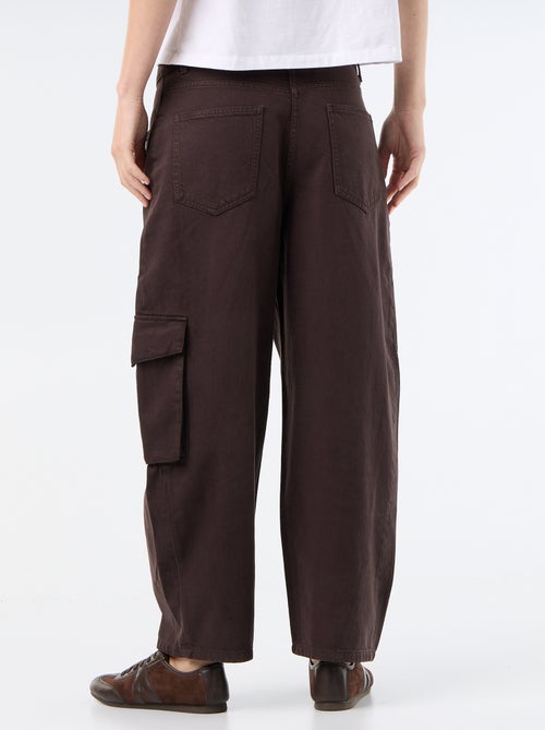 Balloon pants with flap pocket - Kiabi
