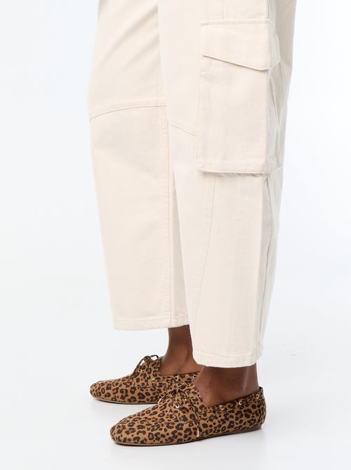 Balloon pants with flap pocket - Kiabi