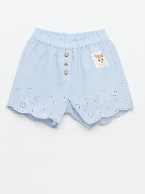 "Bambi" "Disney" Cotton Shorts - Kiabi