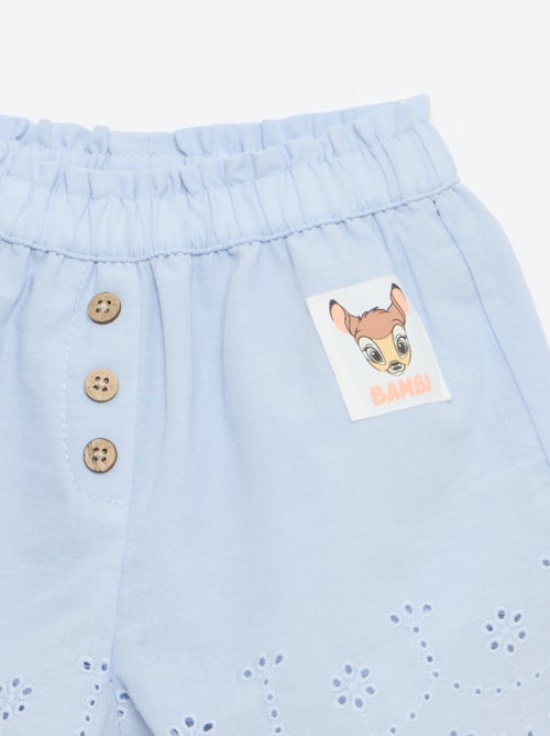 "Bambi" "Disney" Cotton Shorts - Kiabi