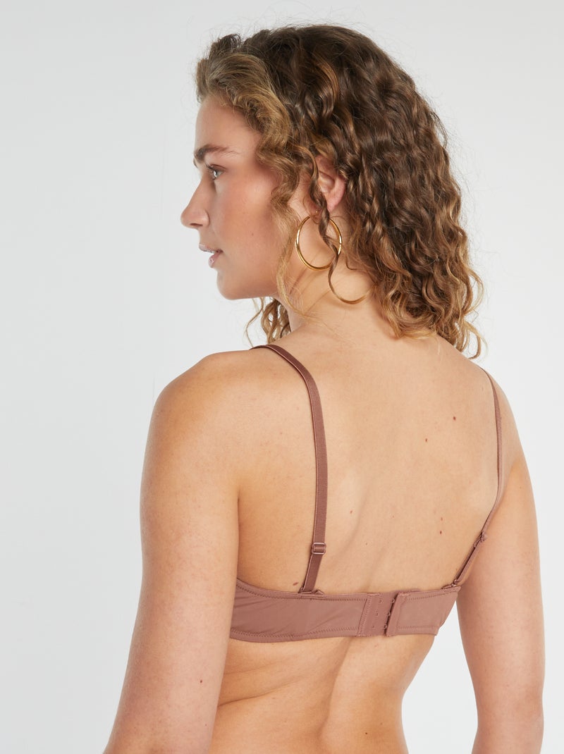 Bandeau moulé invisible Marron - Kiabi