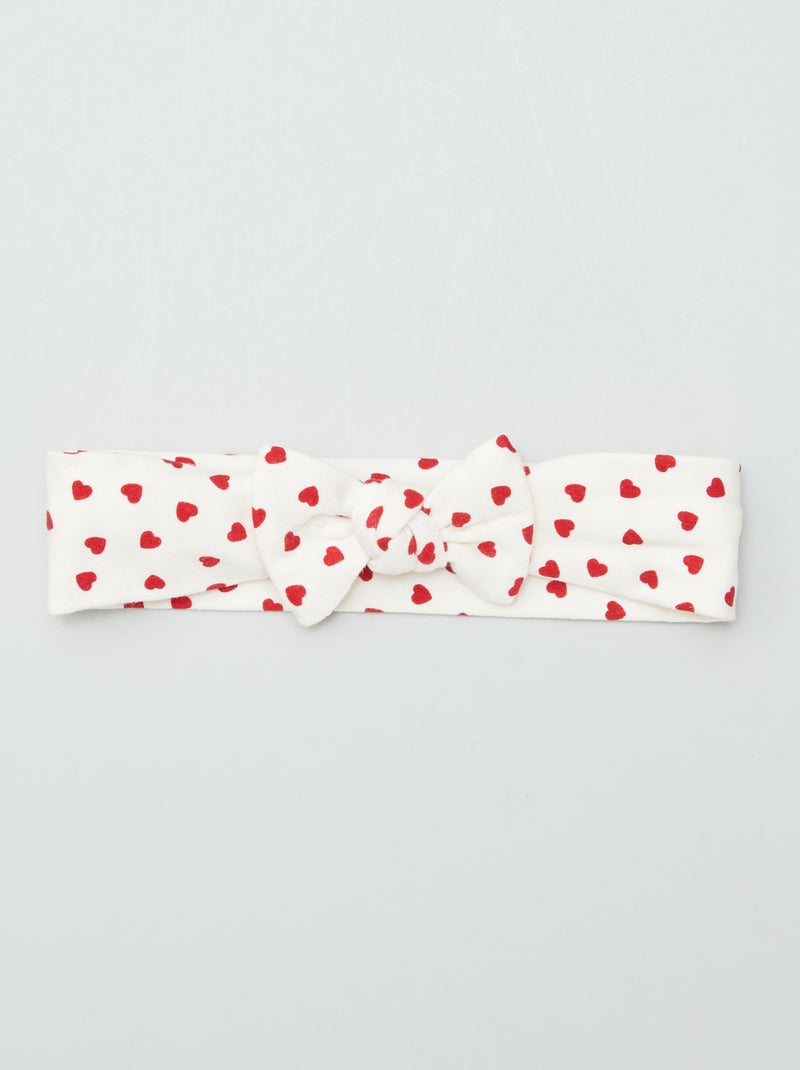 Bandeau nœud Beige - Kiabi